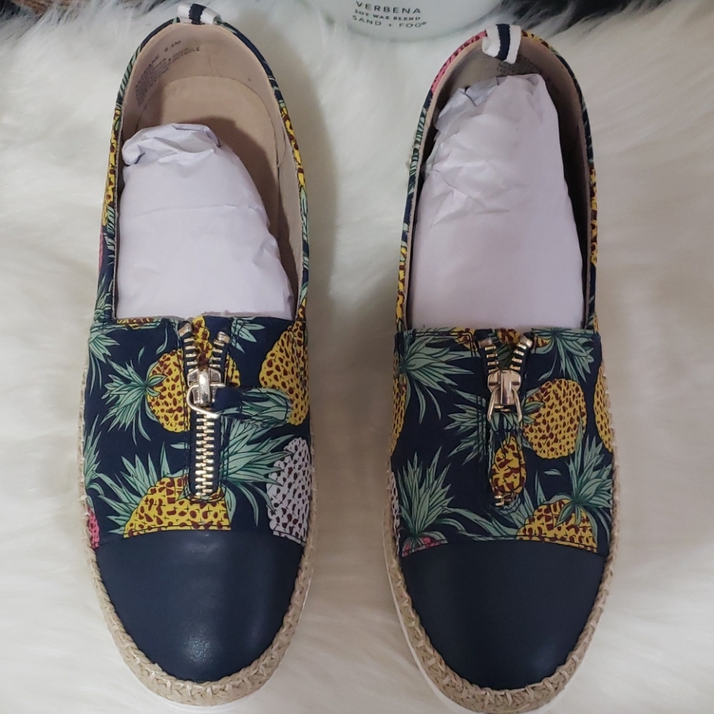 Anne Klein sport tropical espadrilles